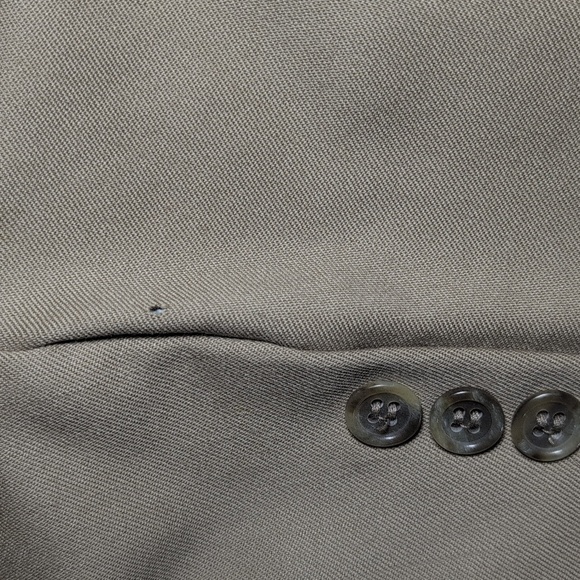 Joseph & Feiss Int'l Trio Men's 42R Beige 100% Wool Blazer Sports Coat Jacket - Picture 9 of 9